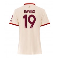 Bayern Munich Alphonso Davies #19 Fotballklær Tredjedrakt Dame 2024-25 Kortermet